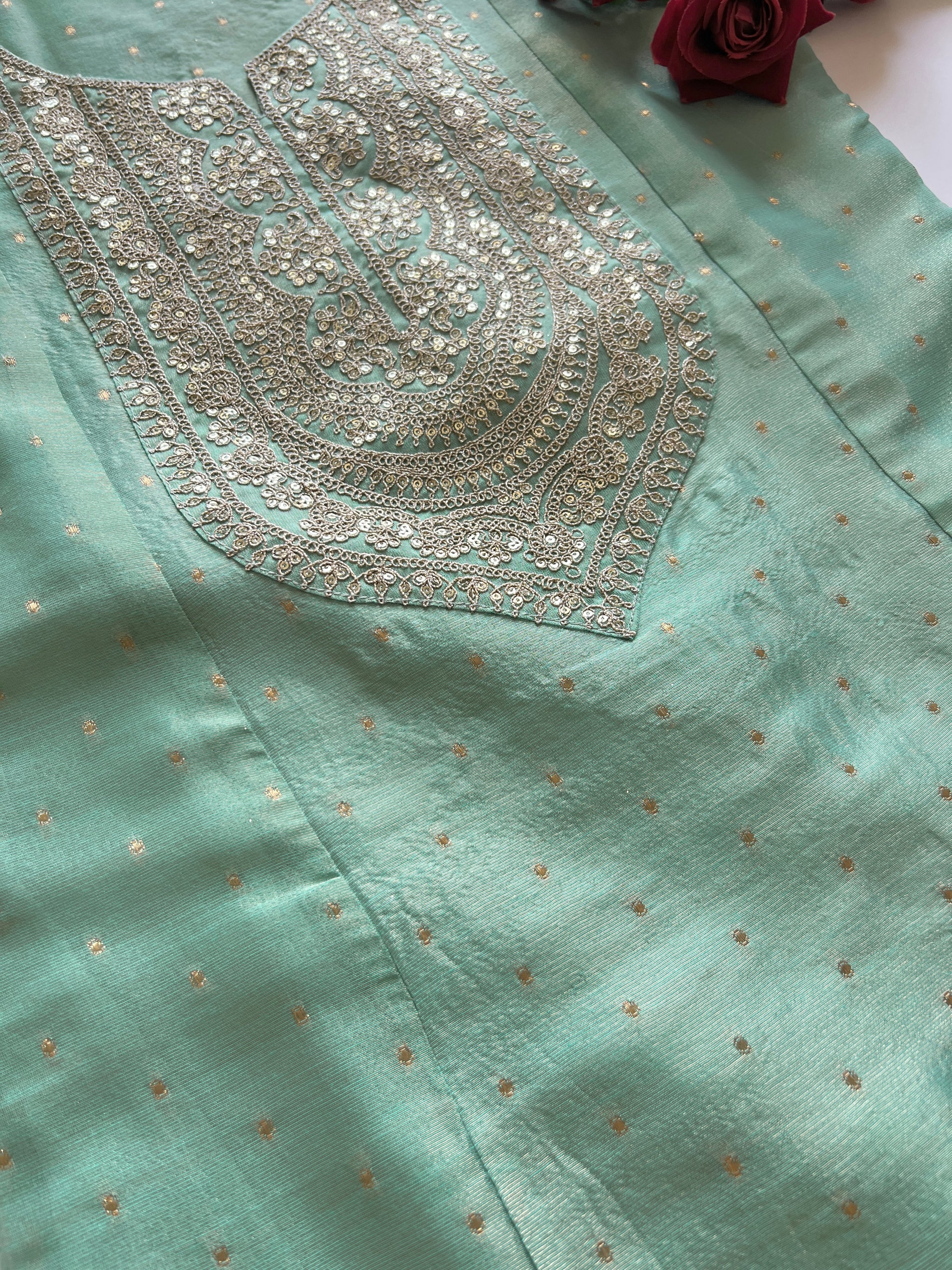 Festive Kurta with embroidery
