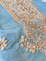 Tissue Russian Silk Dress Material