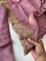 Tissue Russian Silk Dress Material
