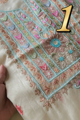 Mul handwork chikankari Kurta Dupatta set