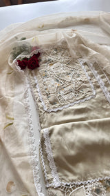 Viscose Muslin dress material unstitched Suit set