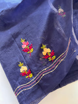 Knot embroidery Unstitched suit material