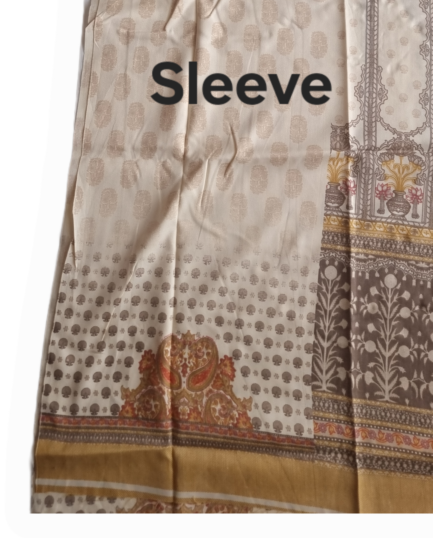 Printed Pashmina Unstitched suit set