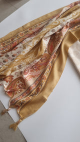 Printed Pashmina Unstitched suit set