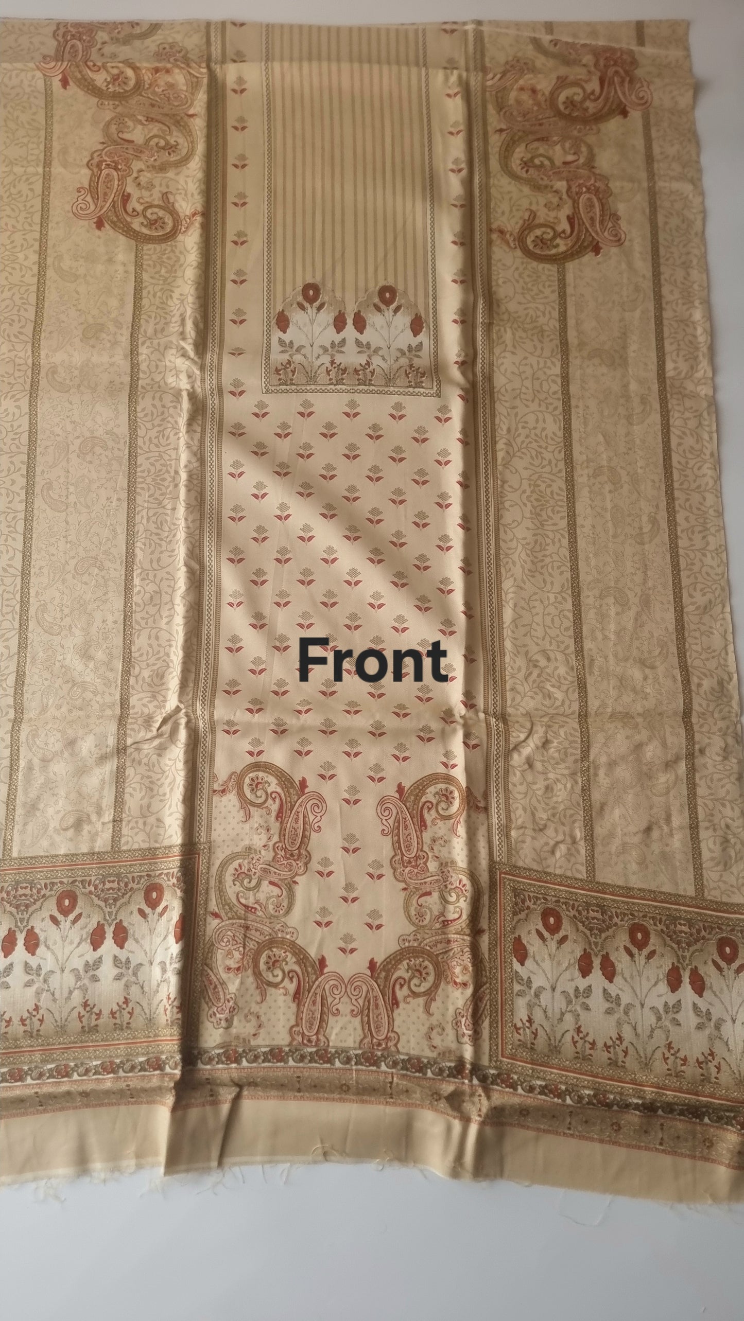 Printed Pashmina Unstitched suit set