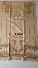 Printed Pashmina Unstitched suit set