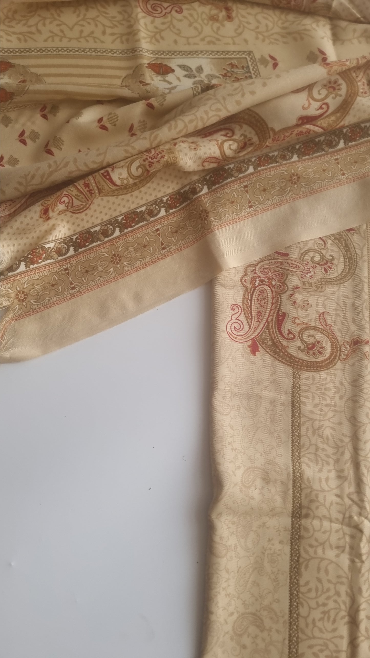 Printed Pashmina Unstitched suit set