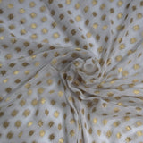 Dyeable Georgette Banarasi Flower Booti