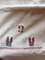 2 pc Cream Knot embroidery Unstitched suit material