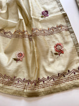 Knot embroidery Unstitched suit material