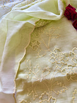 Kotta cutwork Embroidered Unstitched Suit