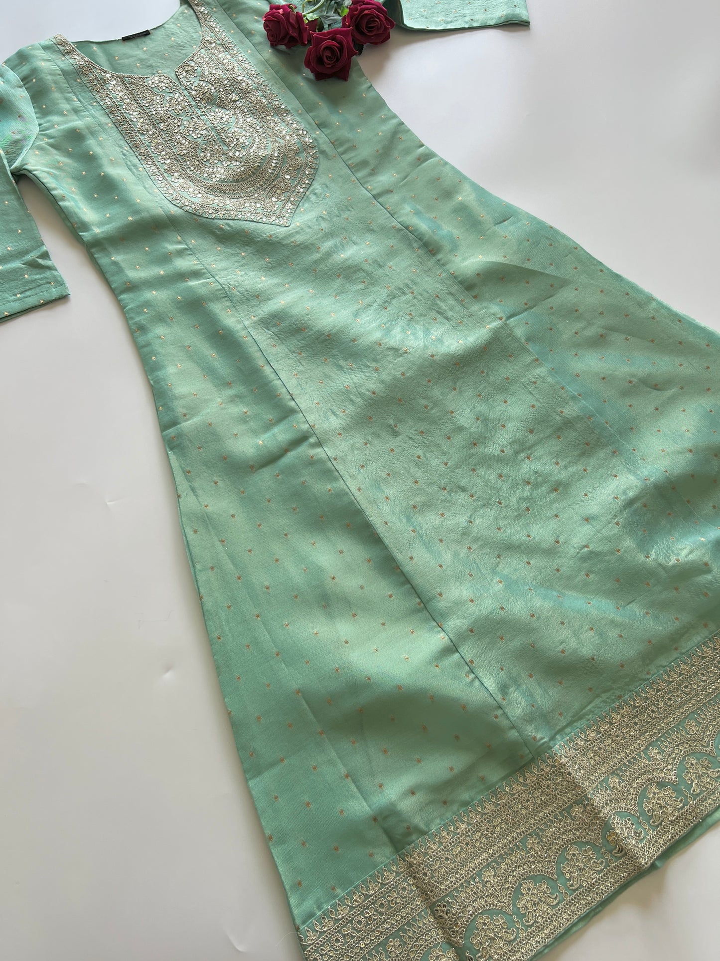 Festive Kurta with embroidery