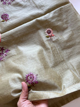 Knot embroidery Unstitched suit material