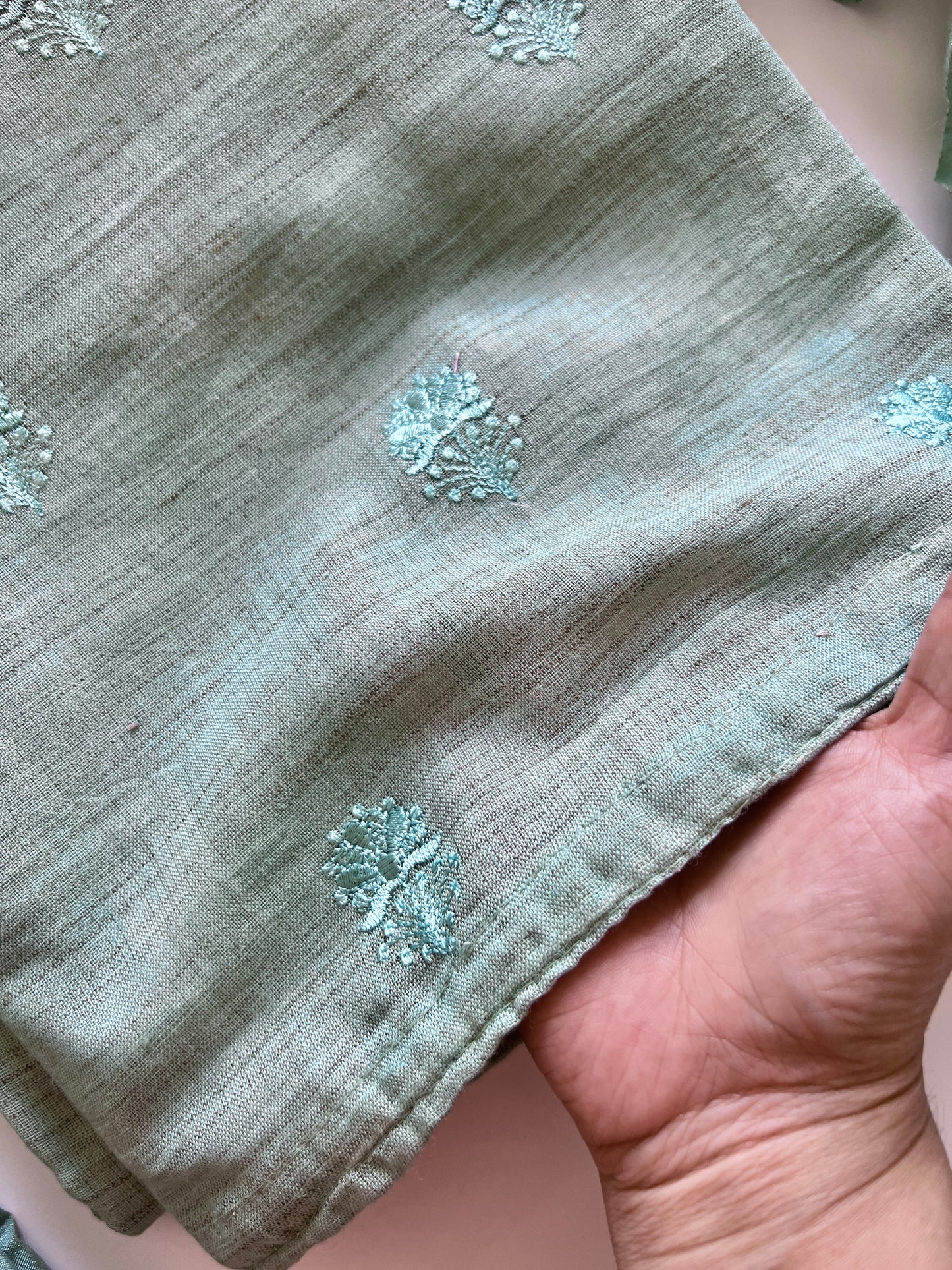 Pure Cotton Embroidery dress material