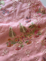 Full Embroidered Organza Un-stitched Suit set