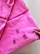 Knot embroidery Unstitched suit material