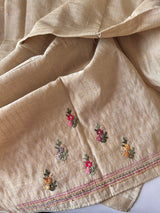 Khadi cotton knot embroidery Unstitched suit