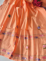 Knot embroidery Unstitched suit material 2 pc