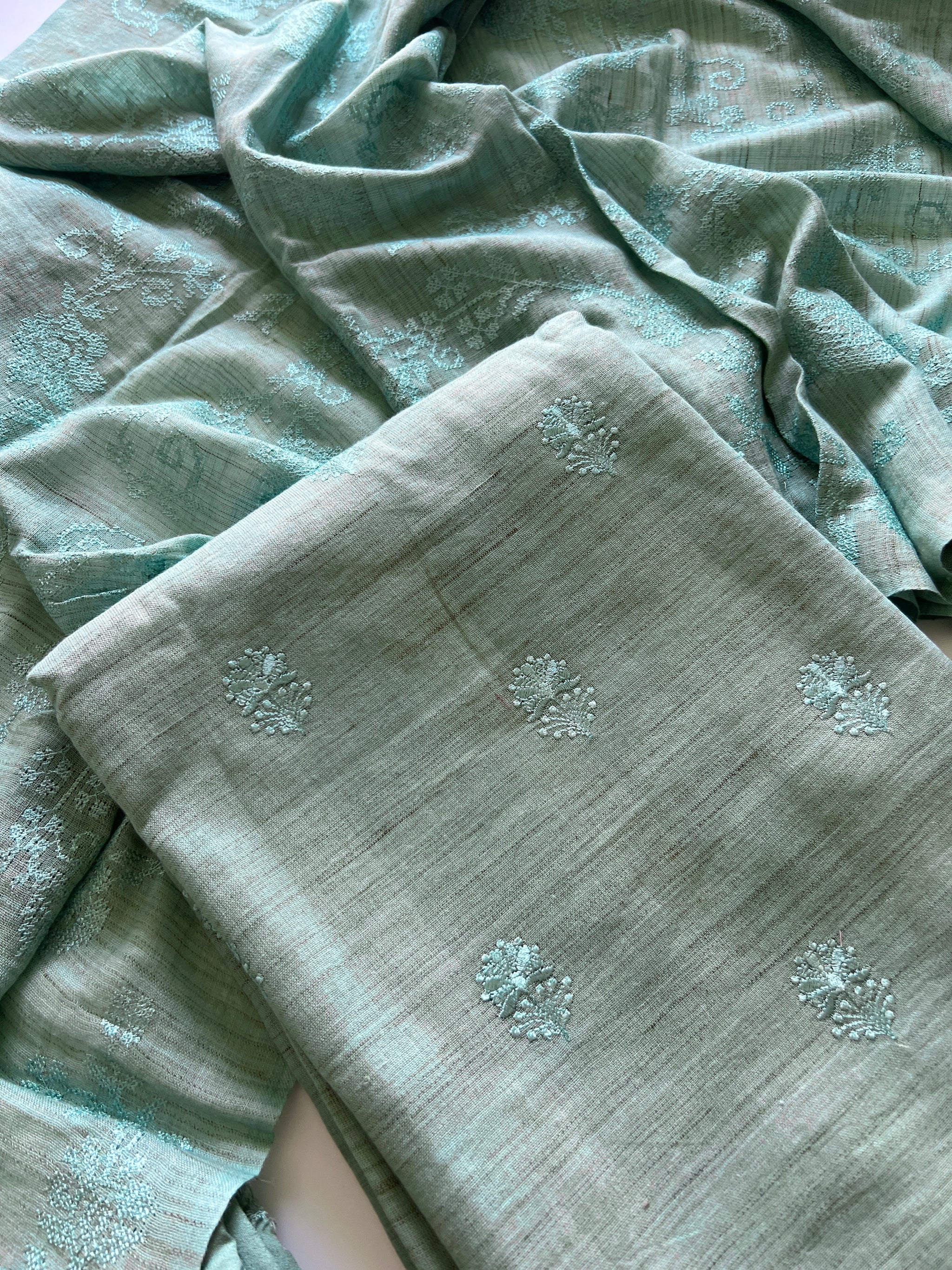 Pure Cotton Embroidery dress material