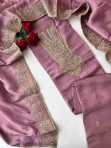 Tissue Russian Silk Dress Material
