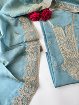 Tissue Russian Silk Dress Material