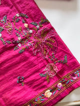 Knot embroidery Unstitched suit material