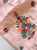 Knot embroidery Unstitched suit material