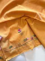 Knot embroidery Unstitched suit material 2 pc