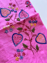 Knot embroidery Unstitched suit material
