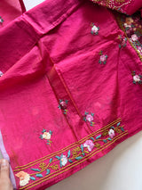 Knot embroidery Unstitched suit material