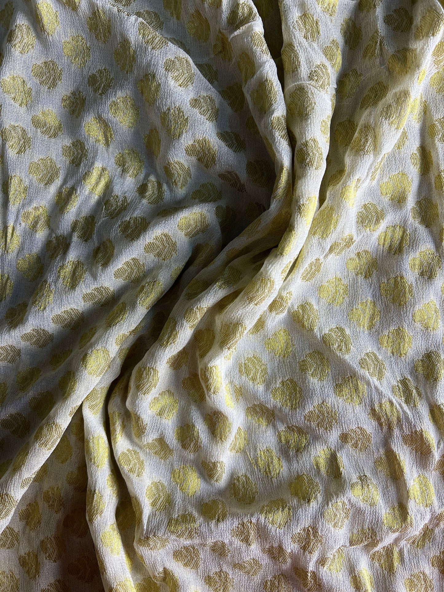 Dyeable Georgette Banarasi Booti