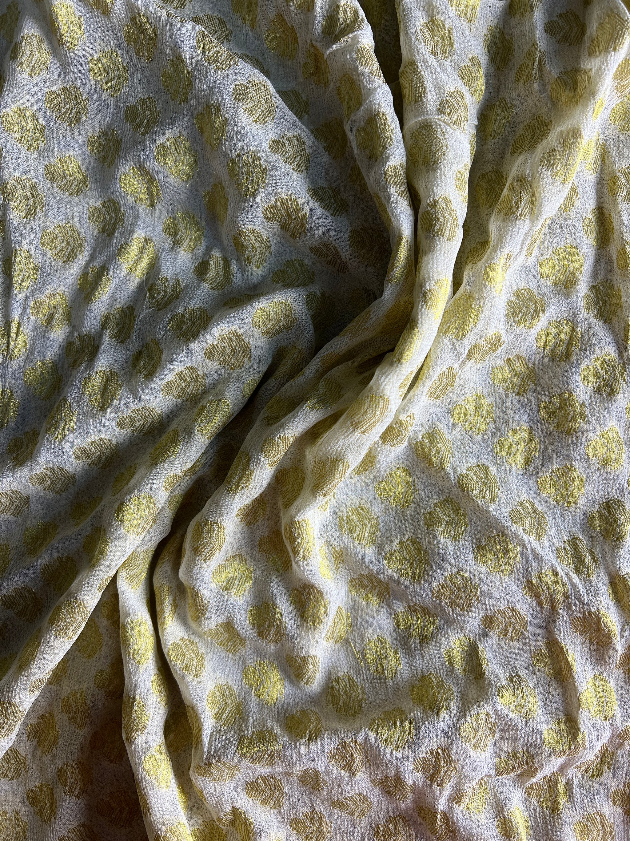 Dyeable Georgette Banarasi Booti