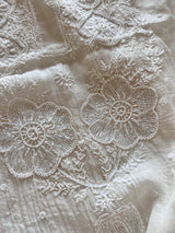 Pure lucknowi Mul handwork chikankari Kurta Dupatta set