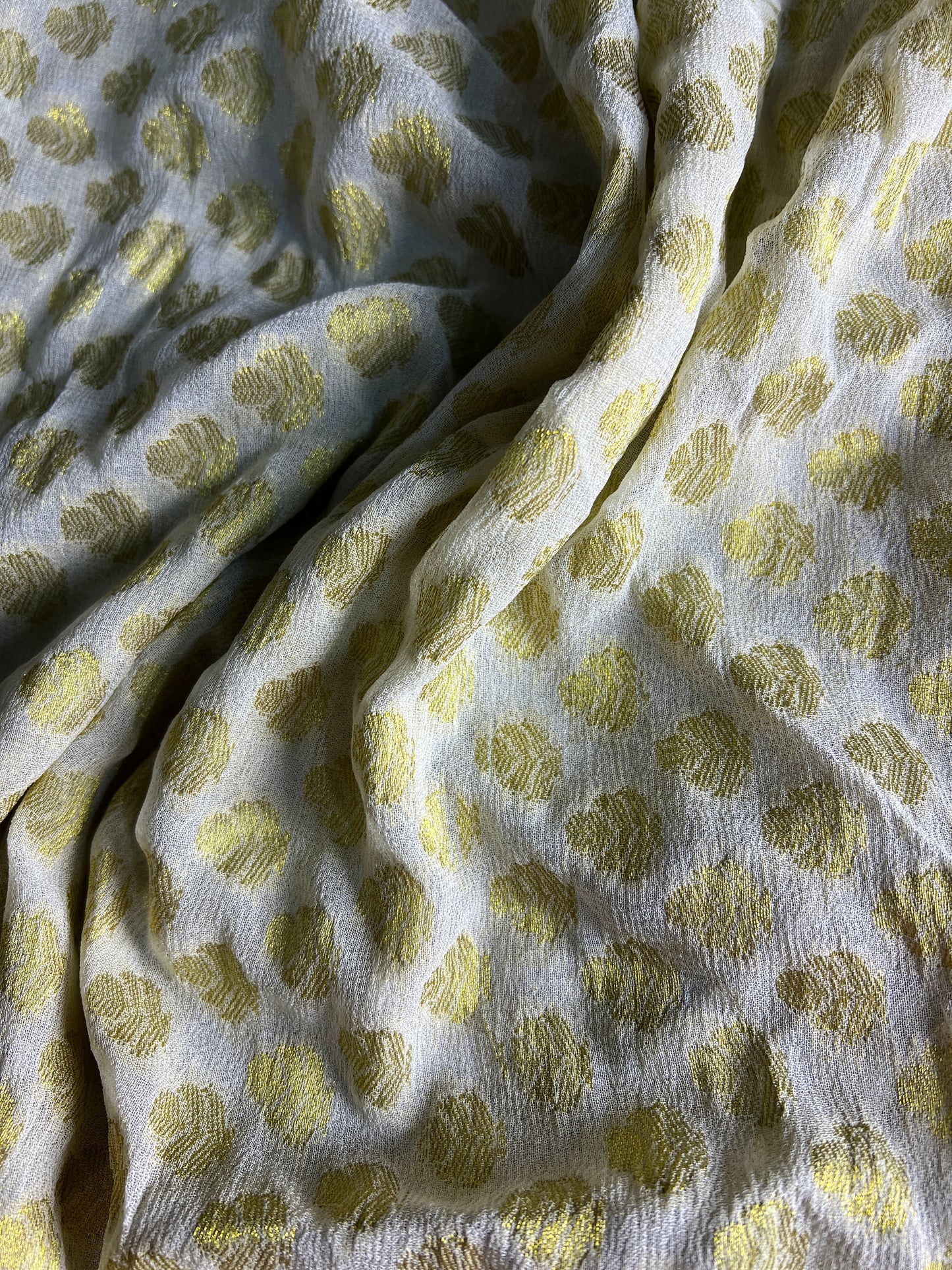 Dyeable Georgette Banarasi Booti