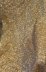 Golden Sequin blouse fabric