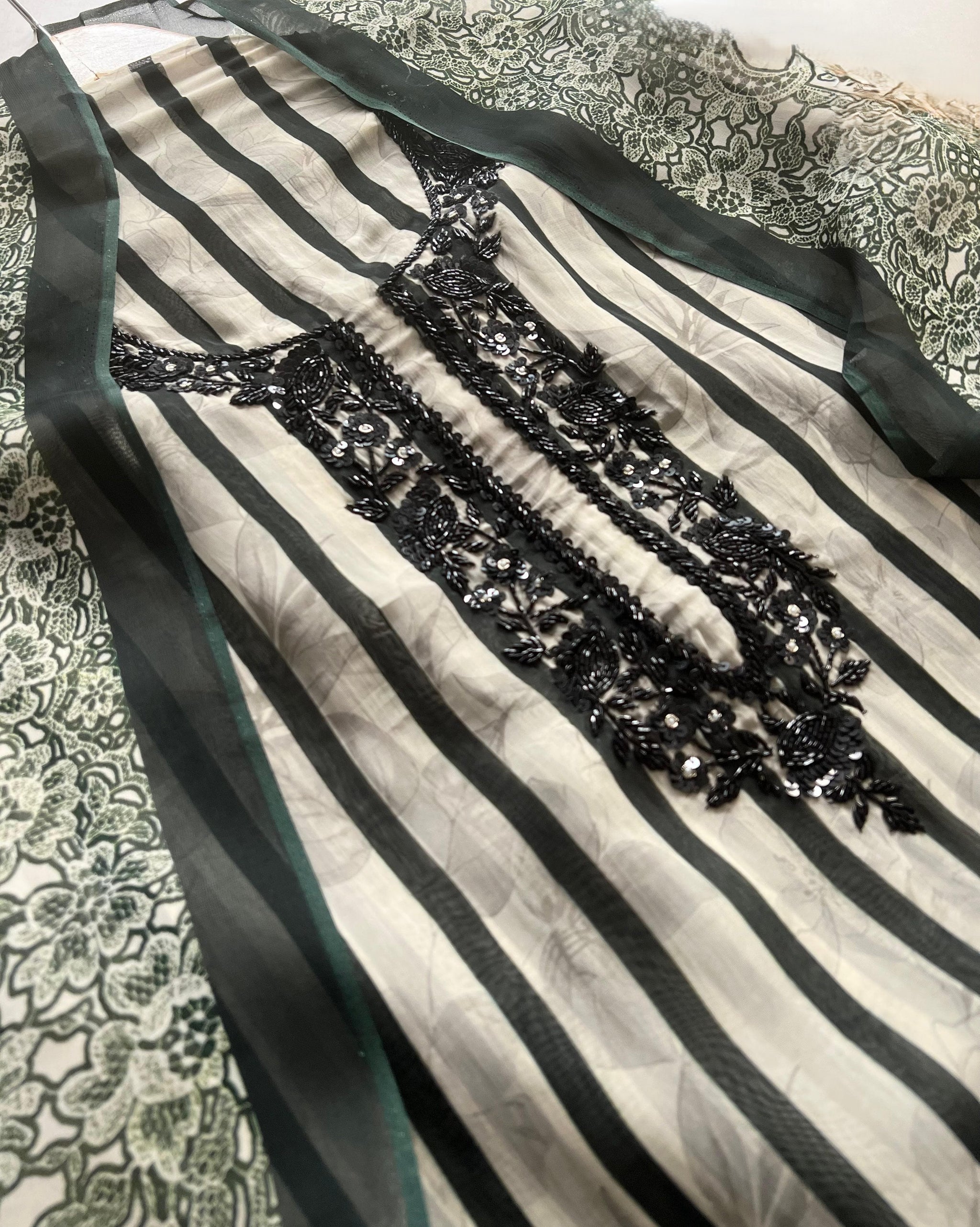 Pure Organza Designer suit material