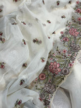 Pure Mul Cotton Embroidery dress material