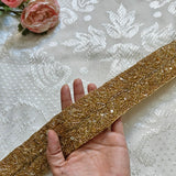 Golden saree belt. Waist belt