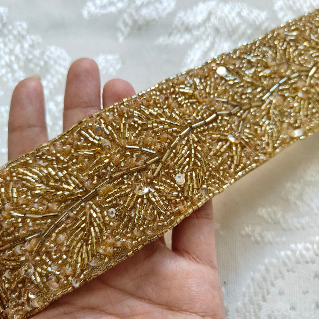 Golden saree belt. Waist belt