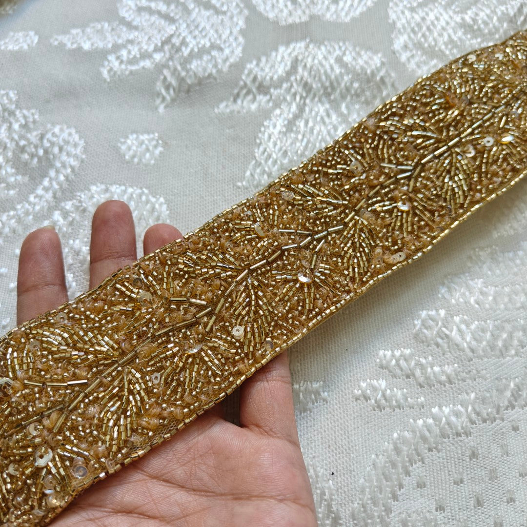 Golden saree belt. Waist belt