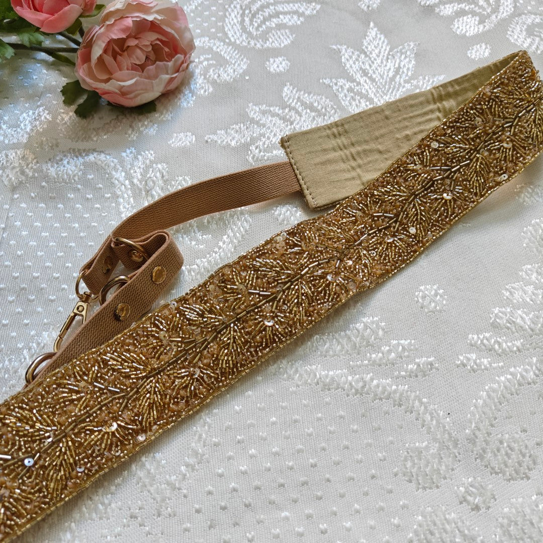 Golden saree belt. Waist belt
