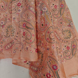 Pure Tussar Silk Heavy Embroidered Dupatta