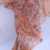 Pure Tussar Silk Heavy Embroidered Dupatta