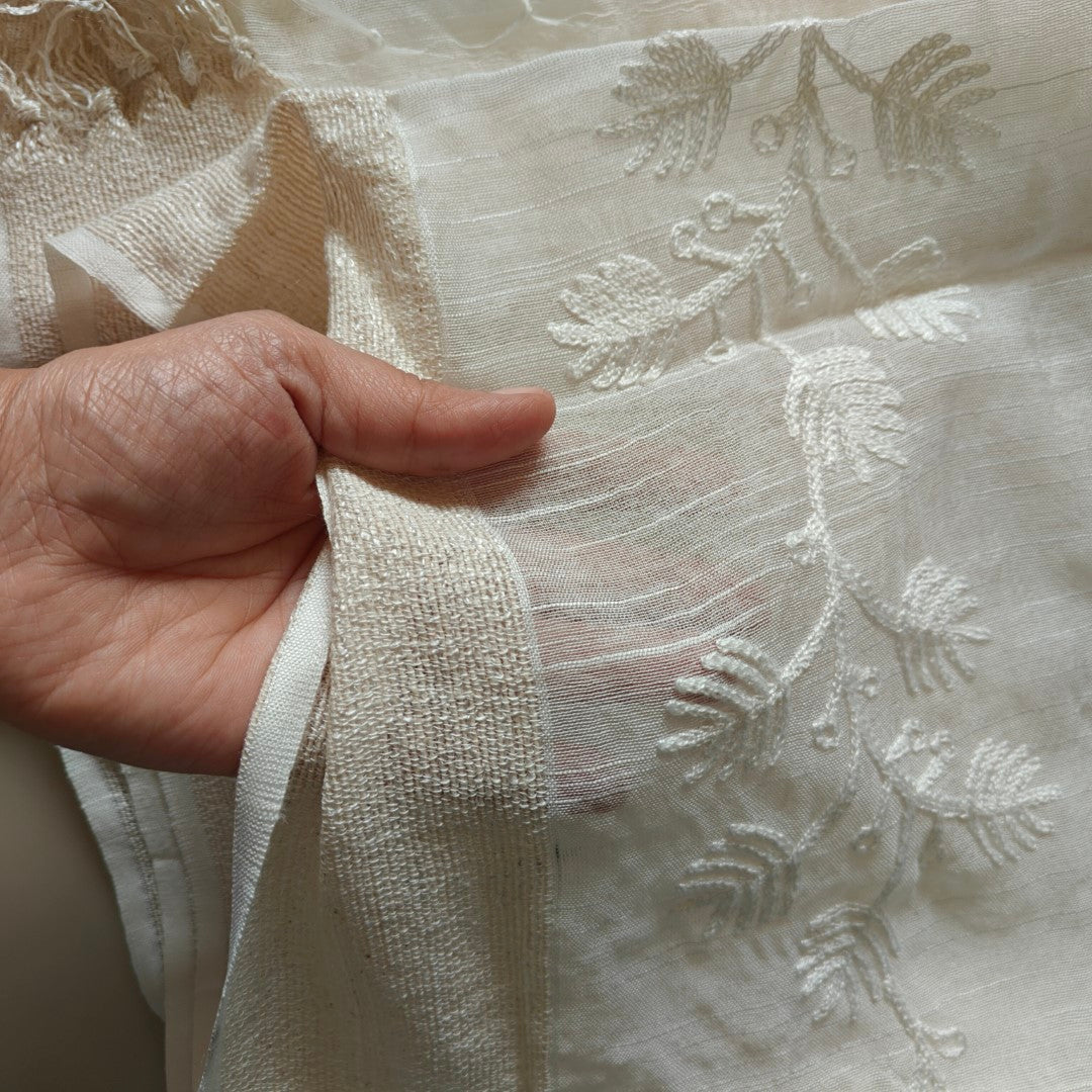 Off white Lightweight Dupatta stole