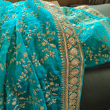 Blue Sabyasachi inspired Dupatta