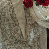 White Viscouse heavy Dupatta