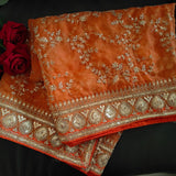 Orange Sabyasachi inspired Dupatta