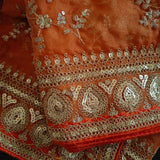 Orange Sabyasachi inspired Dupatta