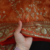 Orange Sabyasachi inspired Dupatta