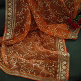 Orange Sabyasachi inspired Dupatta